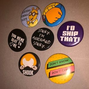 Assorted Funny Pins